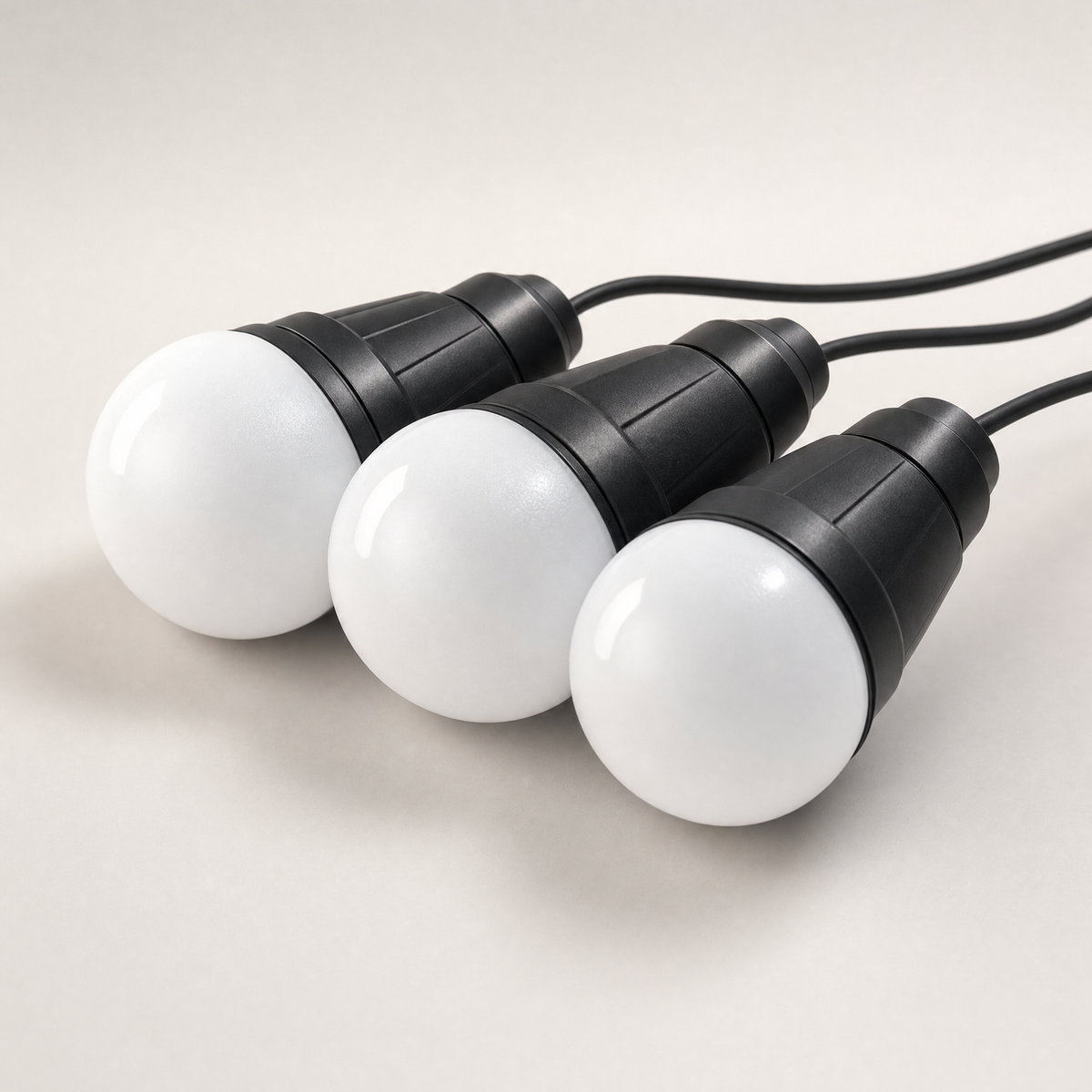 Kit Reflector Solar 50W — 3 Bombillos LED