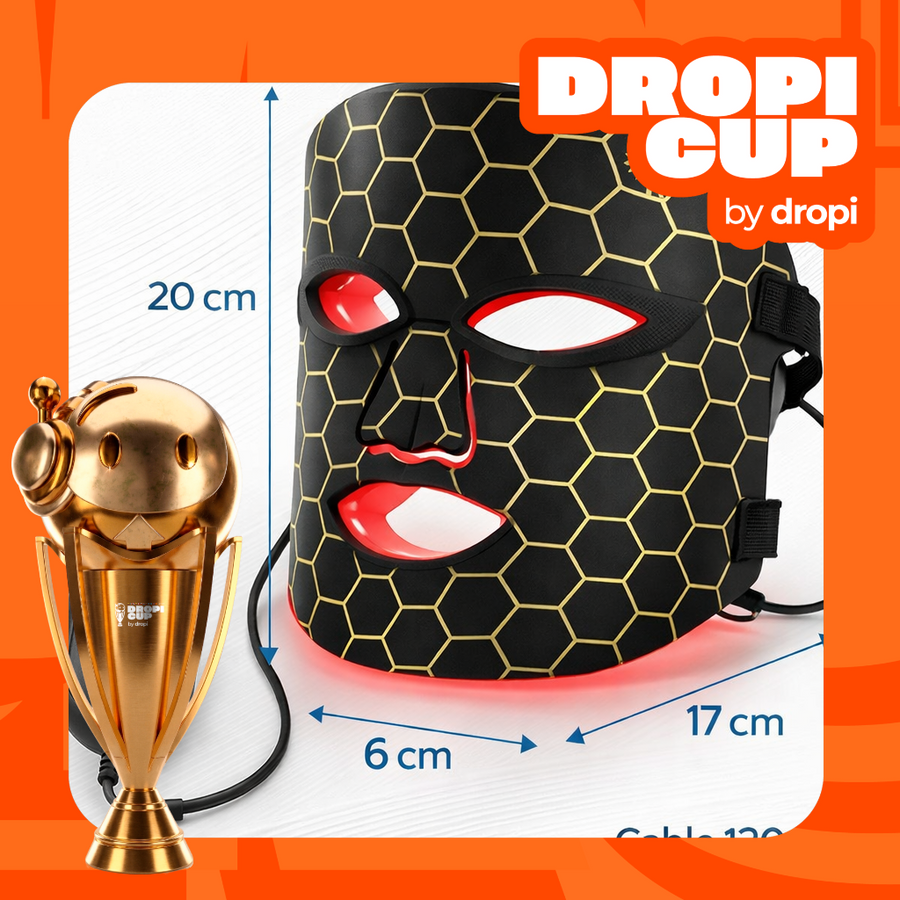 Mascarilla Led Facial Terapia DROPI CUP