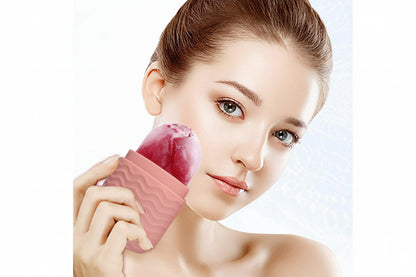 Roddillo de hielo Facial - Masajeador Reutilizable para El Cuidado de la Piel