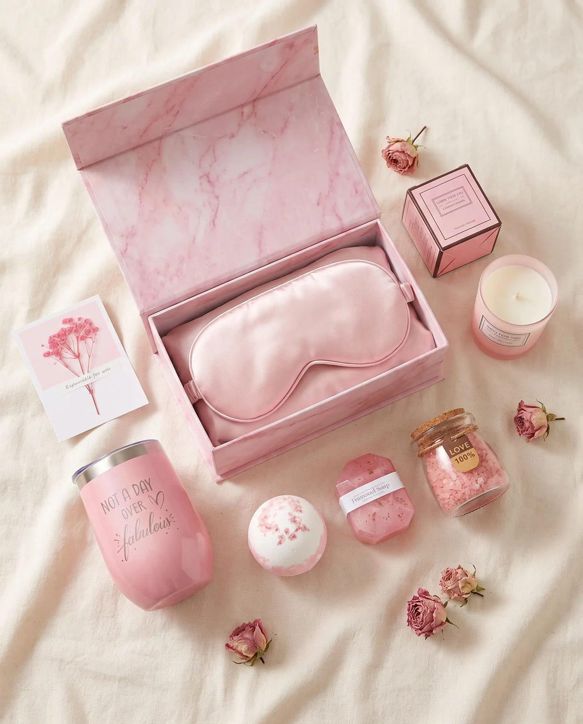 🎁 Kit Spa para Mujer 💖 | Regalo Perfecto ✨  🌸 8 productos para consentirla 🚚 💳 Pago contra entrega