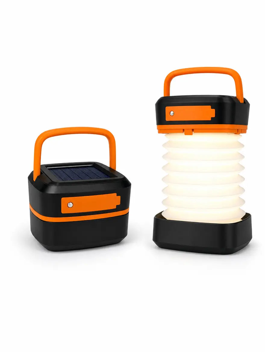 Linterna Solar Portátil y Plegable